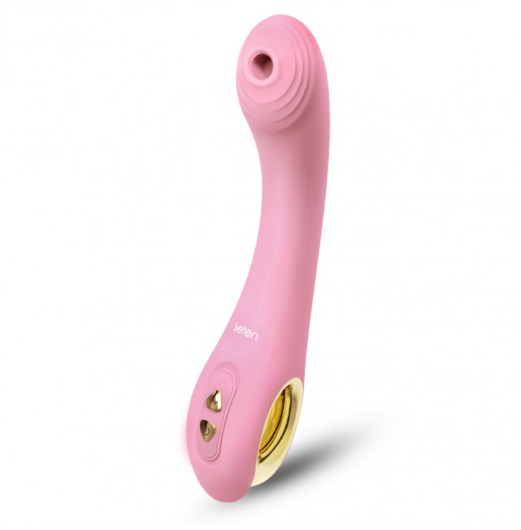 HK LETEN - Fairy G-Spot Licking Sucking Heating Vibrator (Chargeable - Pink)